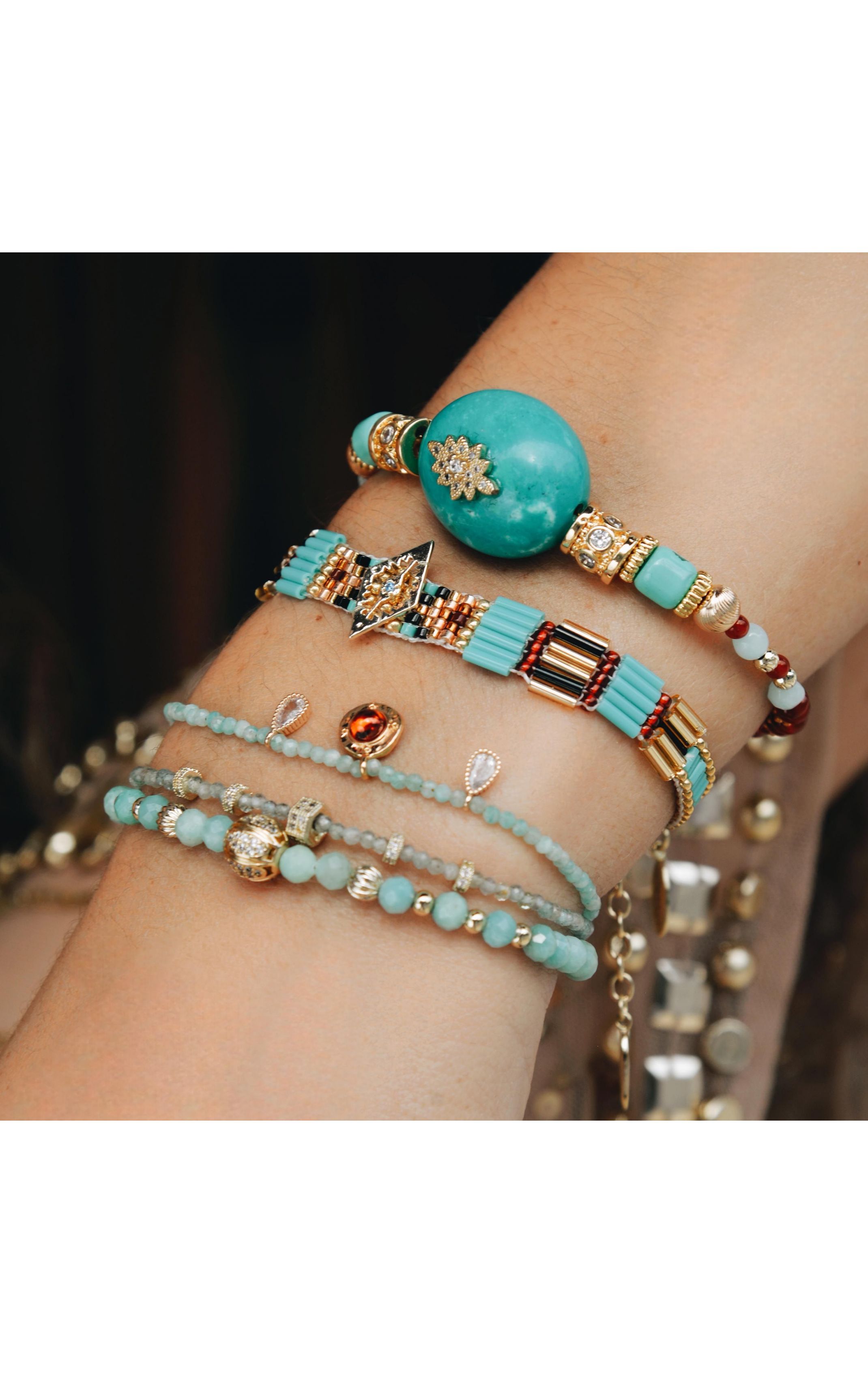 Bracelet Tajar Turquoise