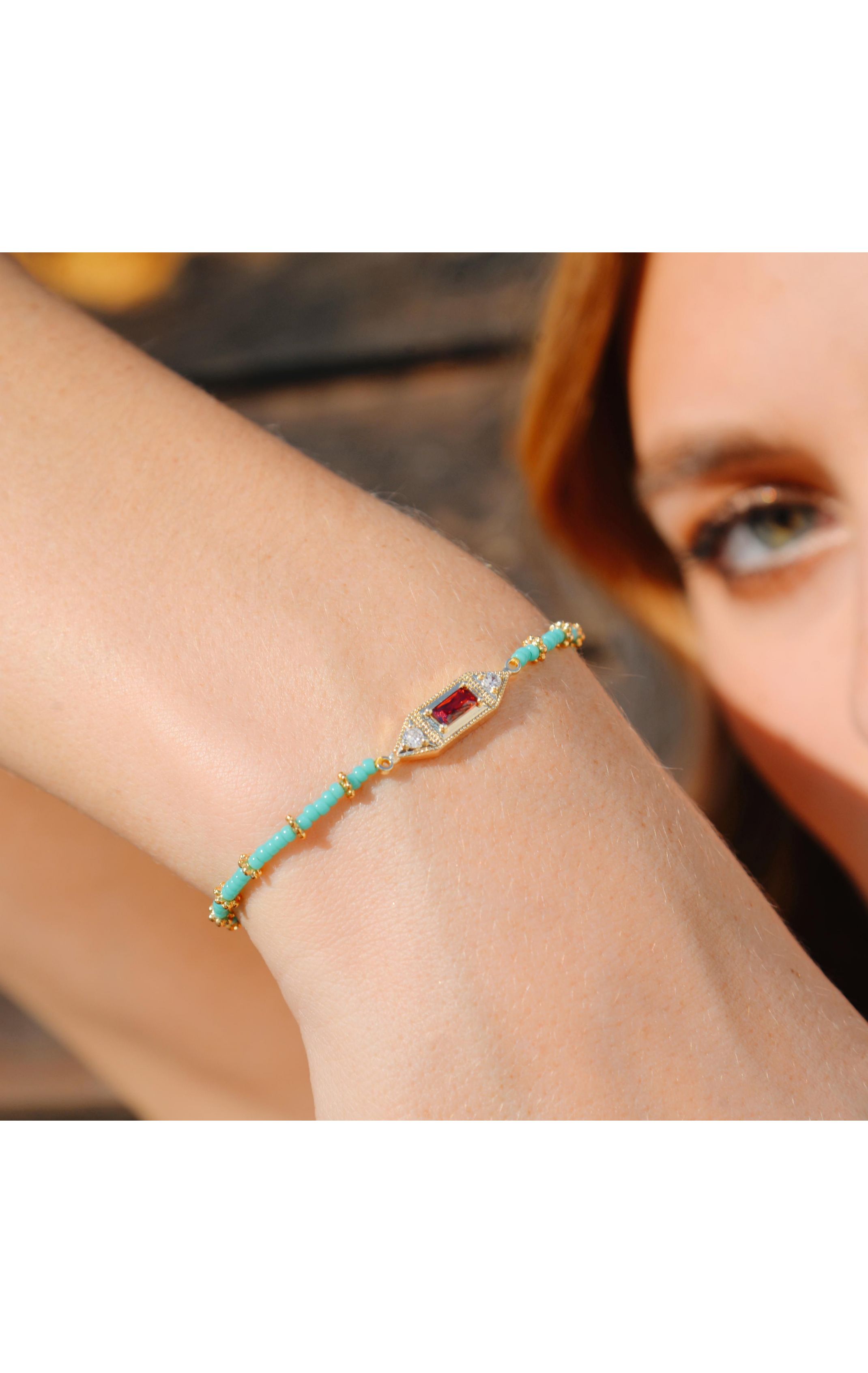 Bracelet Soudana Turquoise