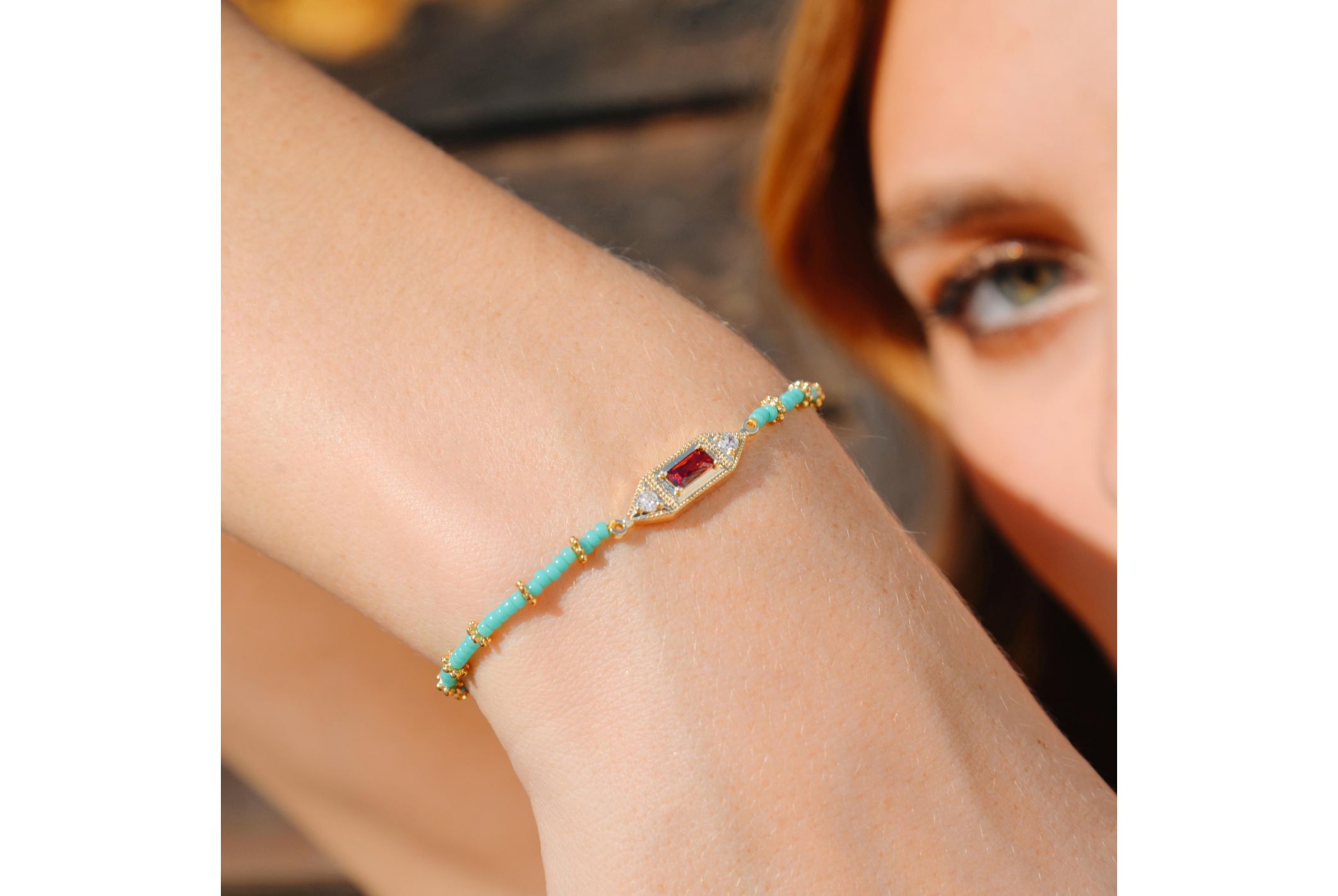 Bracelet Soudana Turquoise