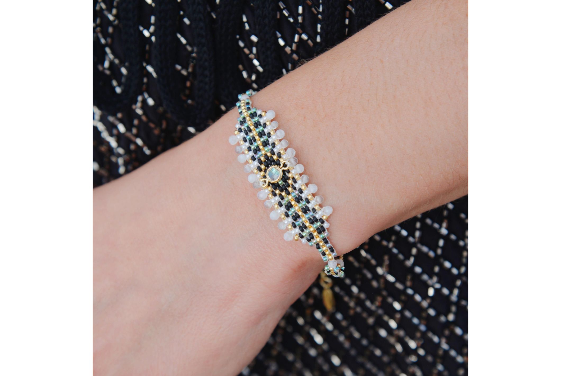 Hipanema Bracelet Azora Noir