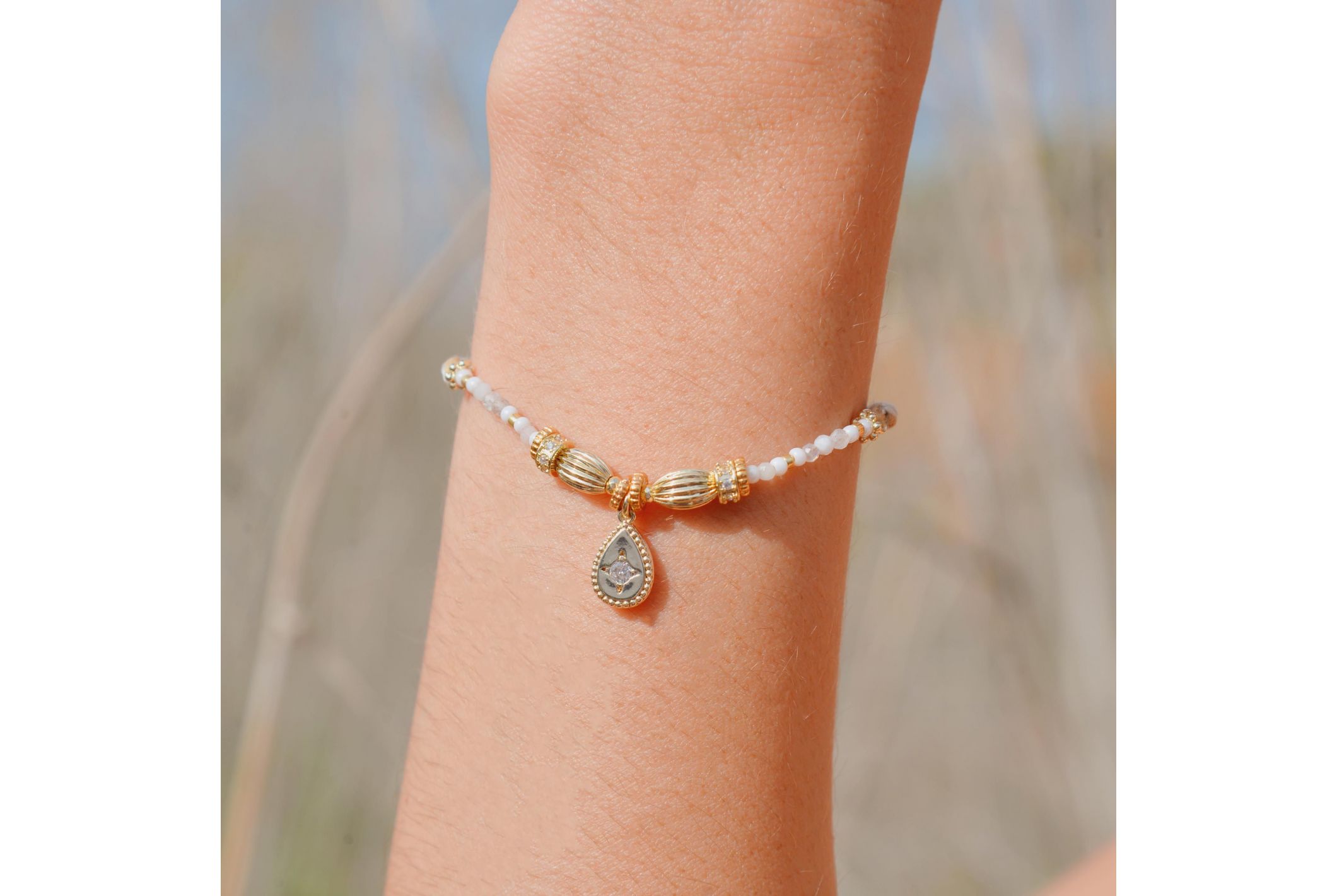 Hipanema Bracelet Zeniba Blanc