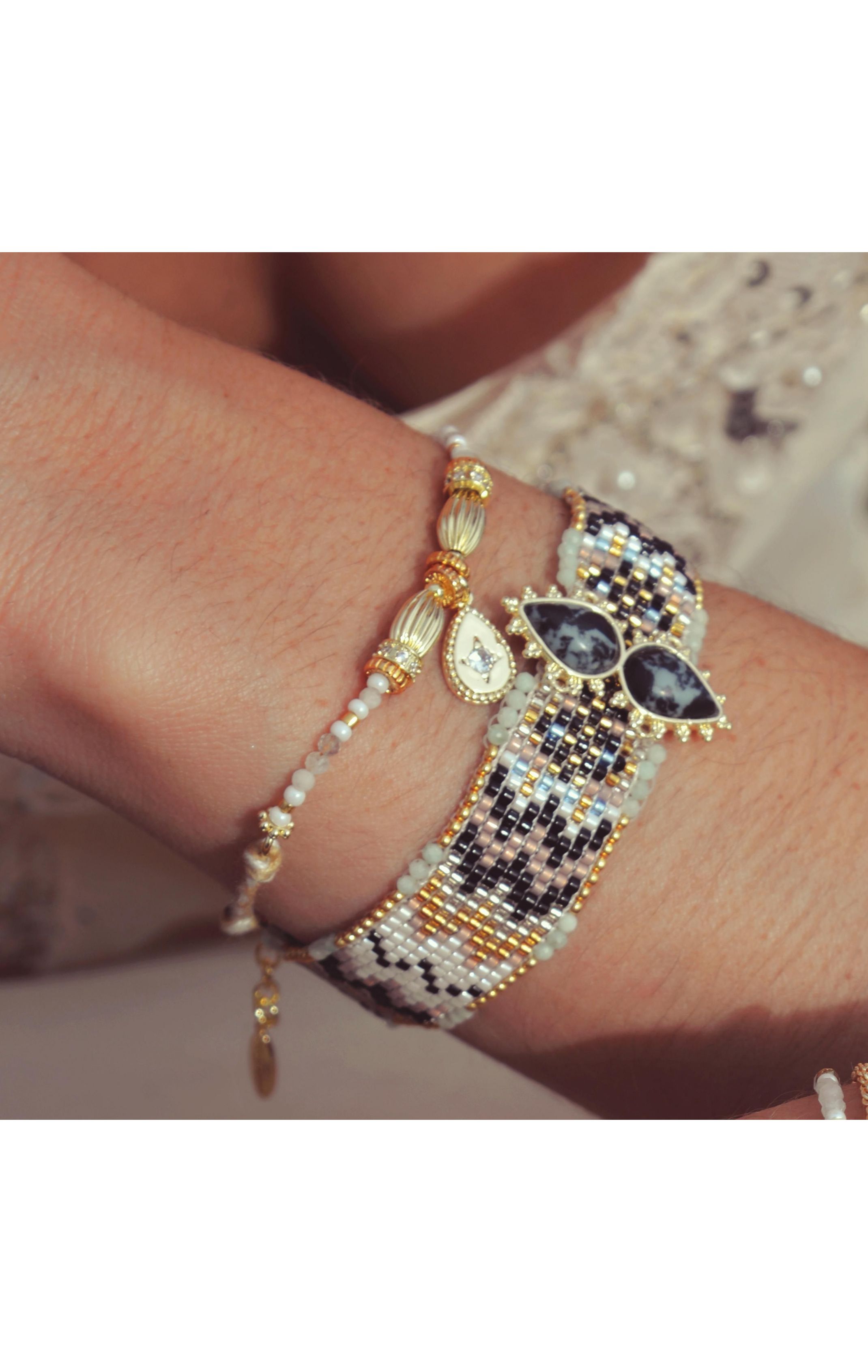 Bracelet Zeniba Blanc