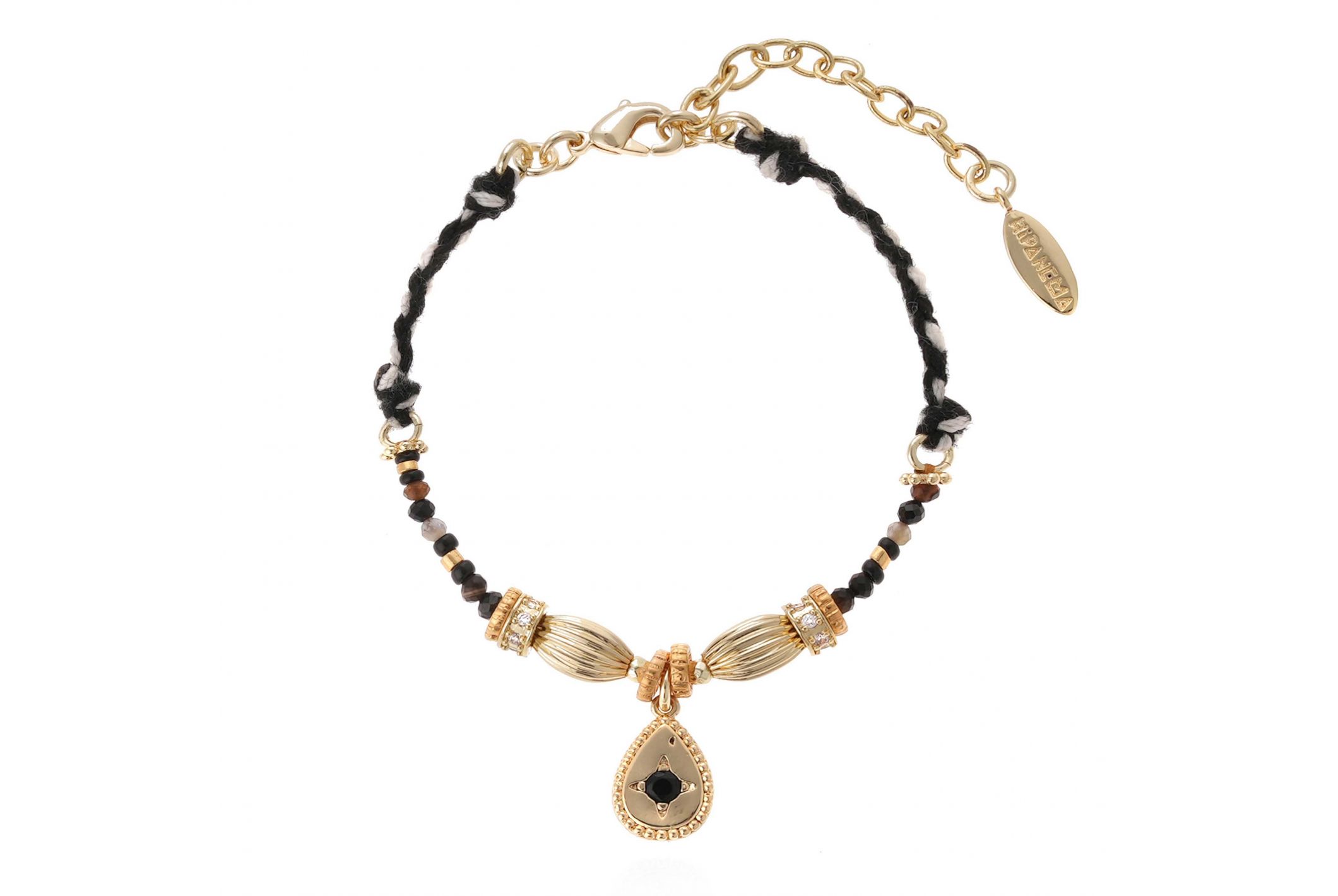 Hipanema Bracelet Zeniba Noir