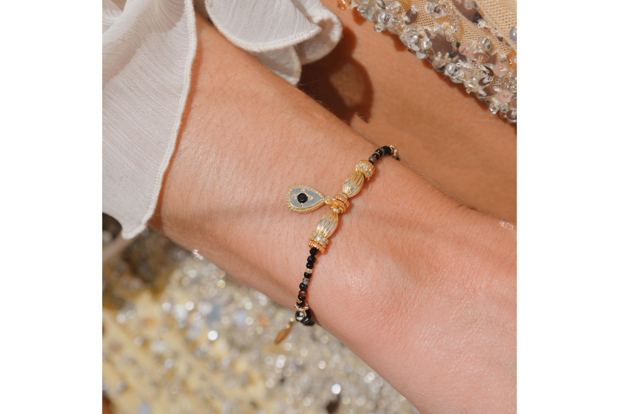 Hipanema Bracelet Zeniba Noir