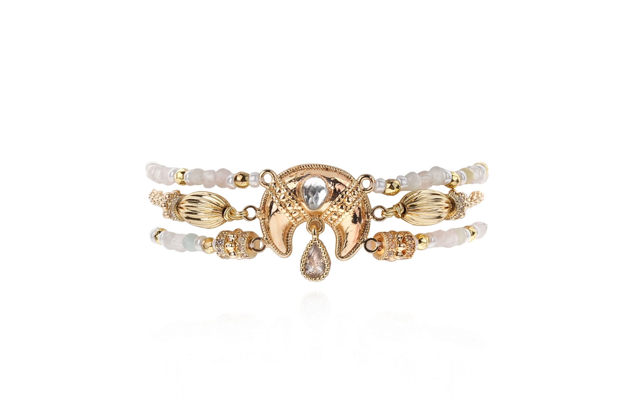 Hipanema Bracelet Manalou Blanc