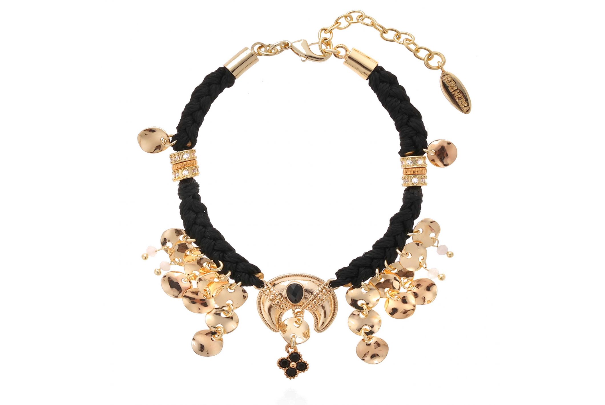 Hipanema Bracelet Rozo Noir