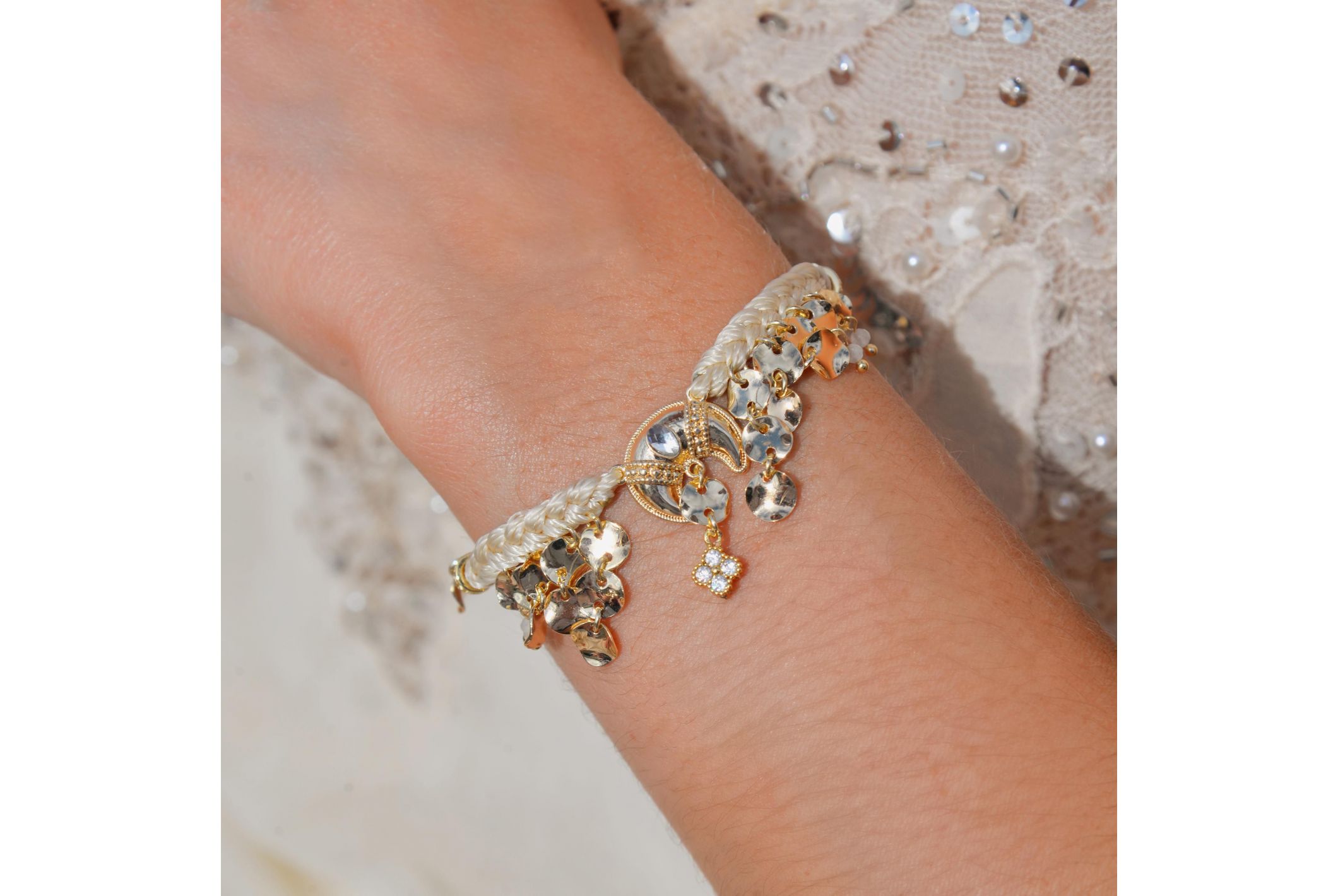 Bracelet Rozo Blanc