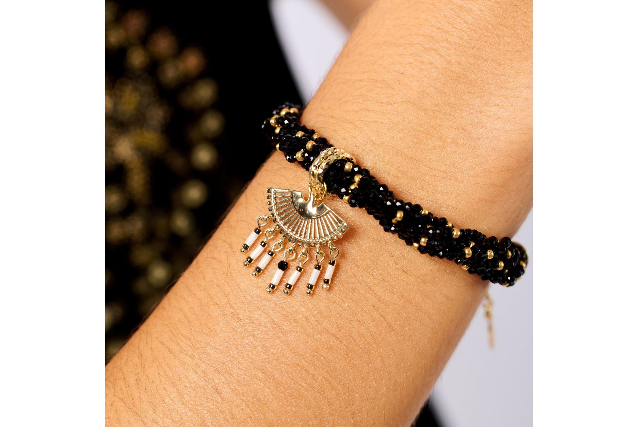 Hipanema Bracelet Nali Noir