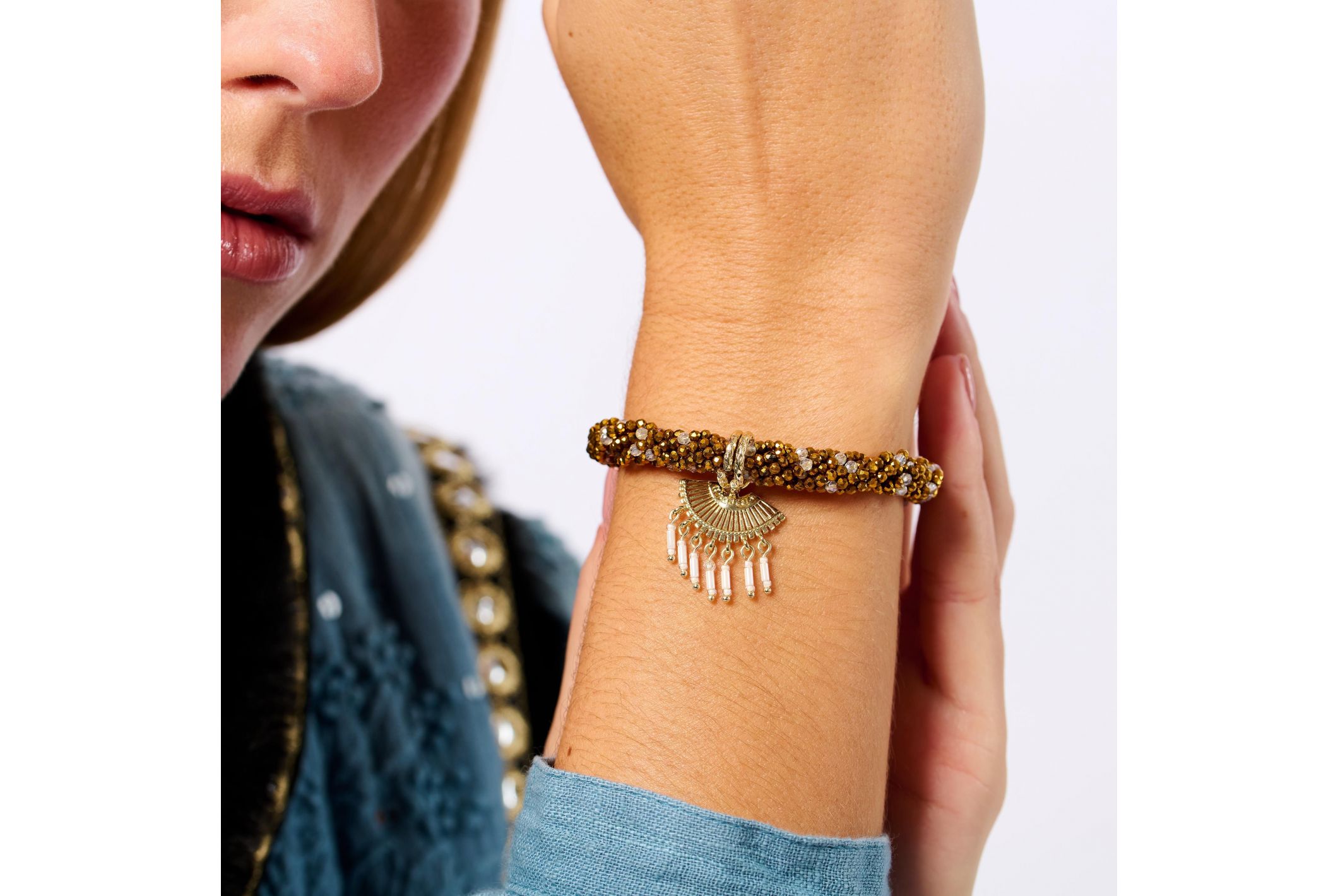 Hipanema Bracelet Nali Doré
