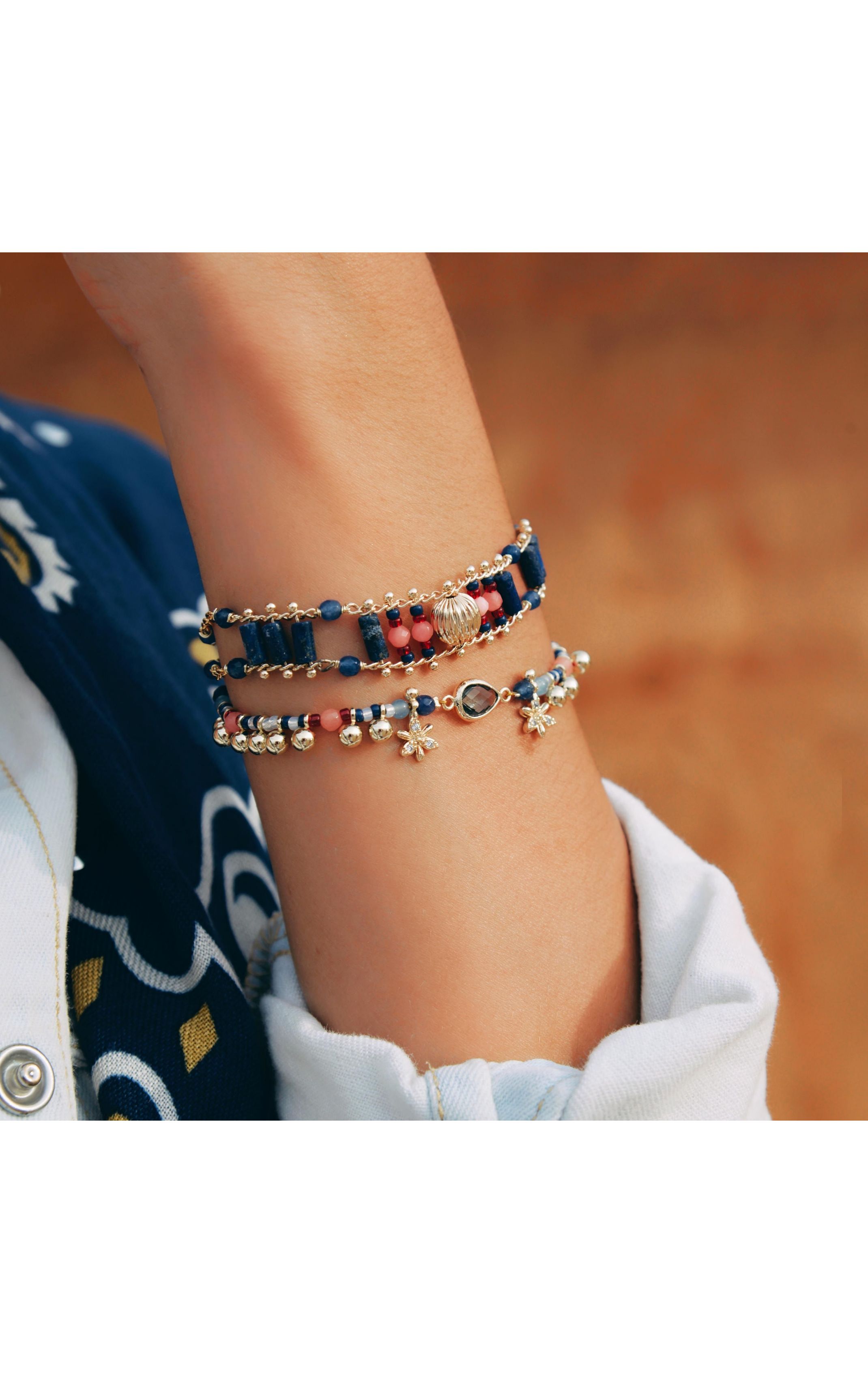 Bracelet Bilbao Indigo