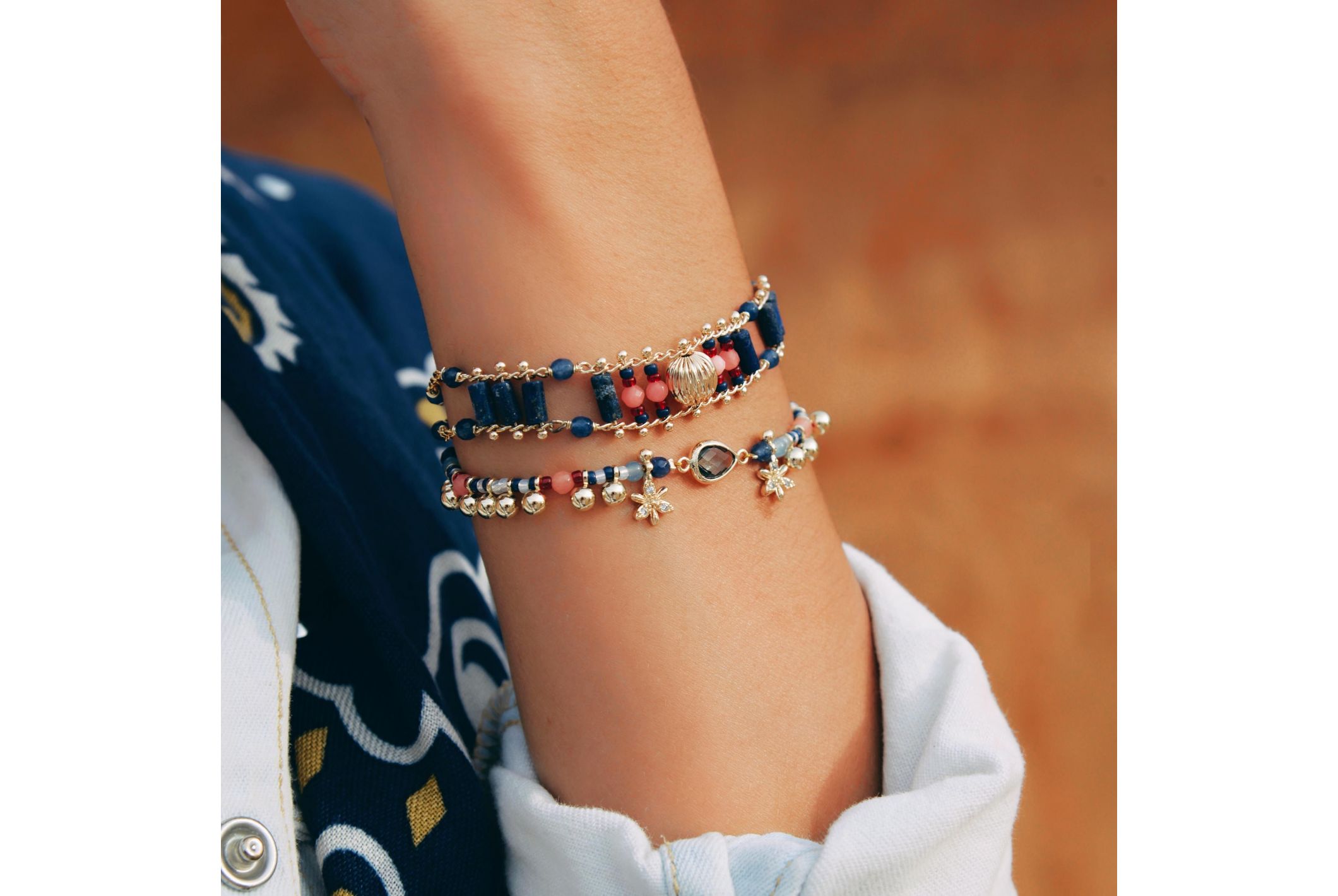 Bracelet Bilbao Indigo