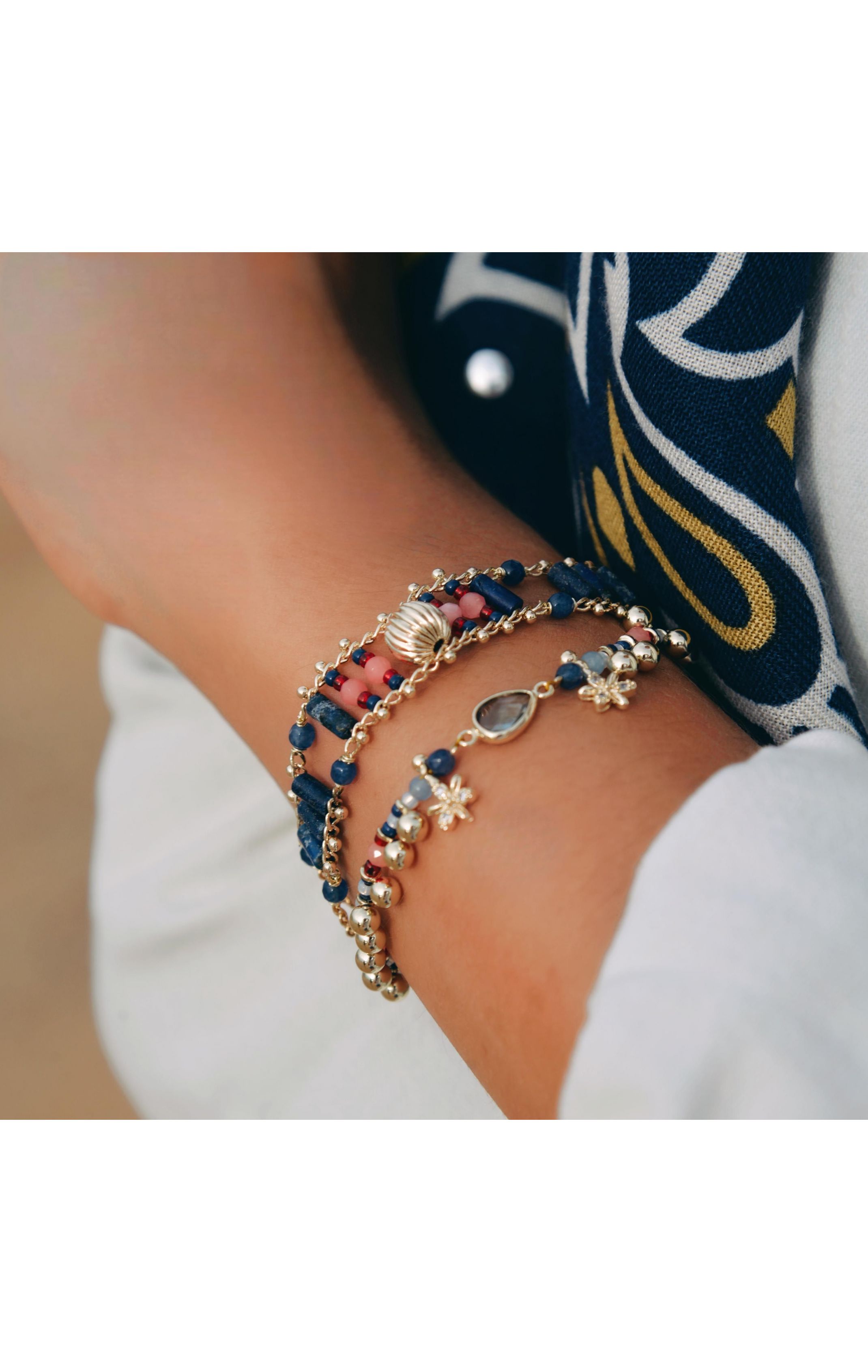 Bracelet Bilbao Indigo