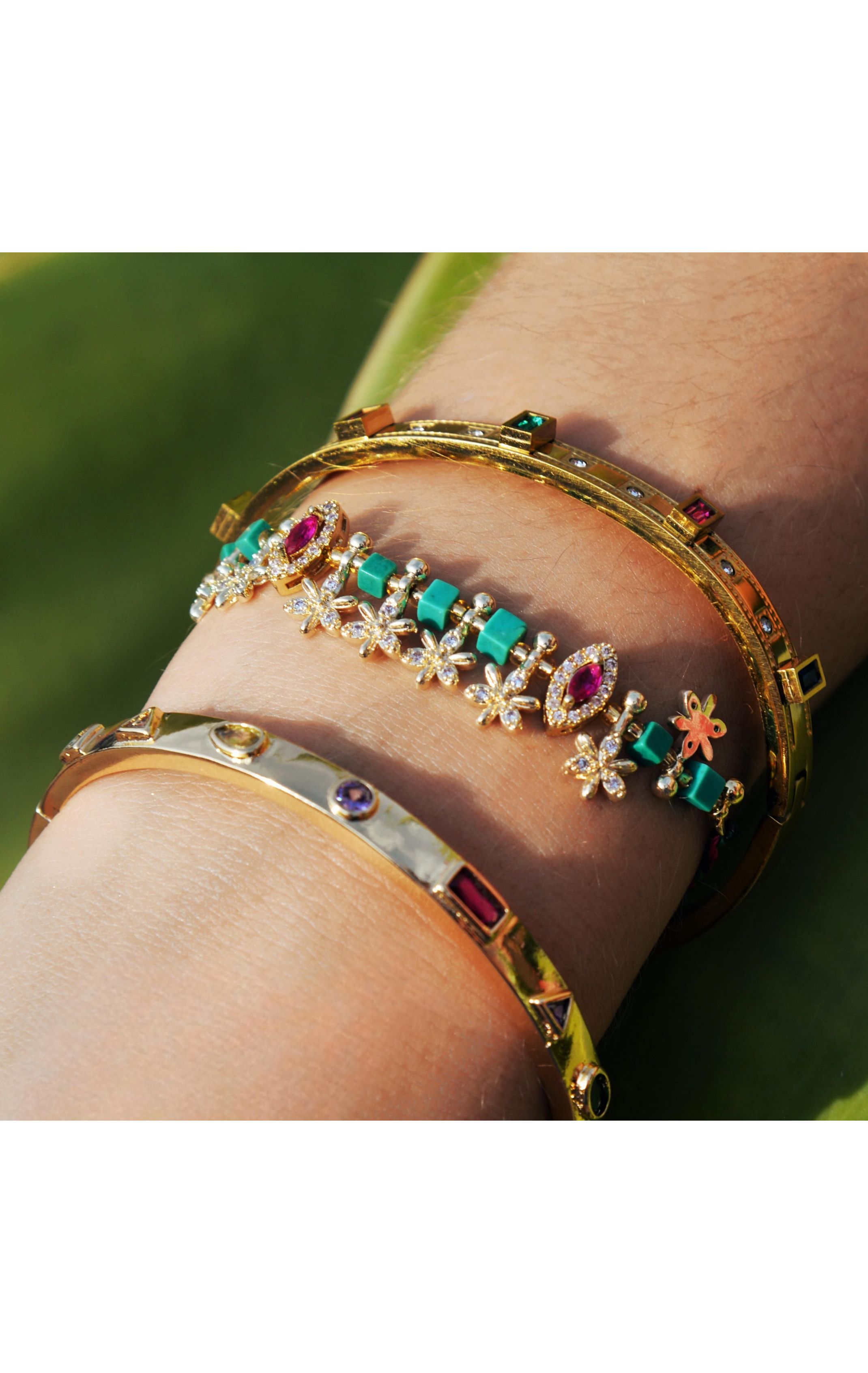 Bracelet Pimpi Emeraude