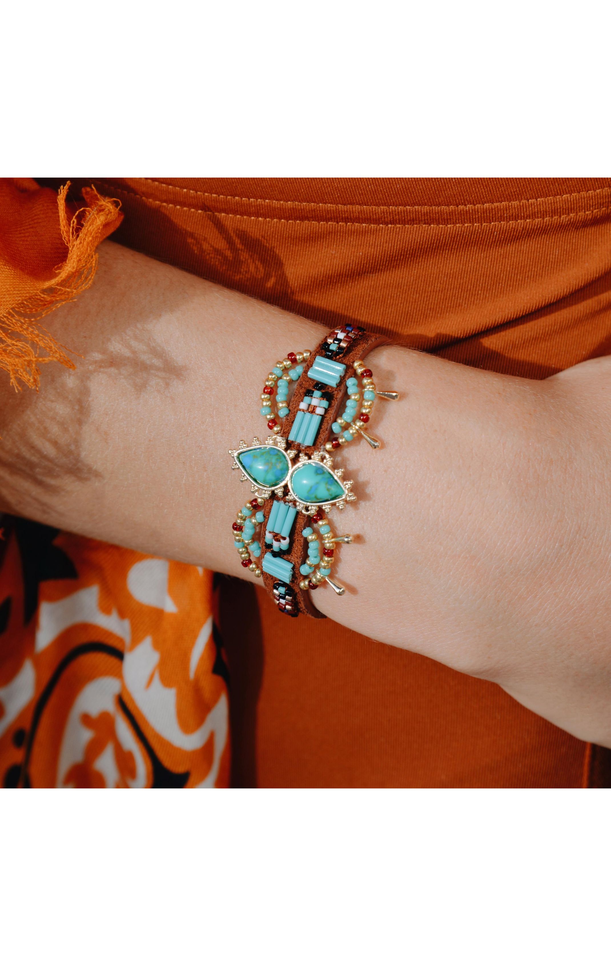 Bracelet Hermosa Turquoise