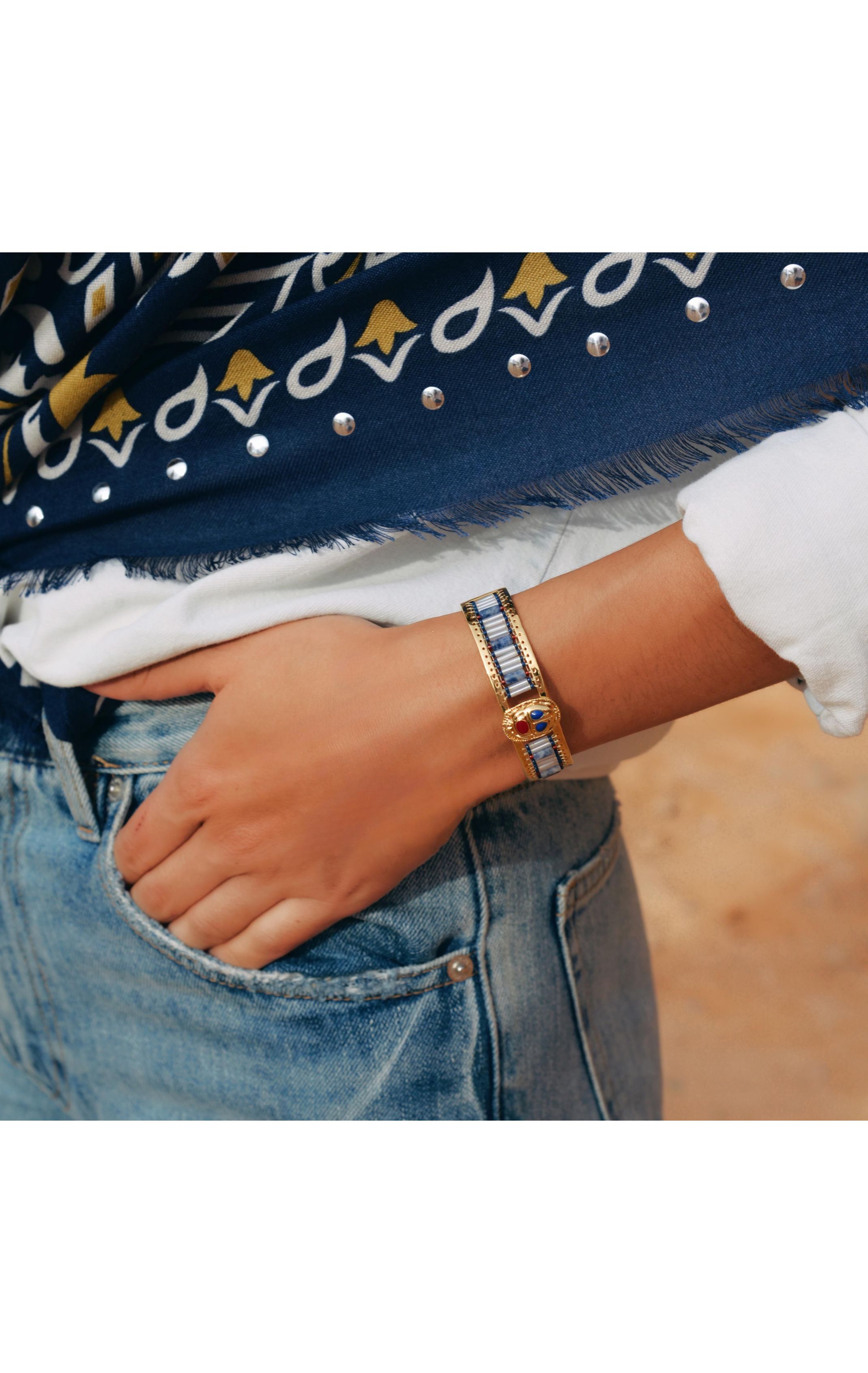 Bracelet Kayanne Indigo