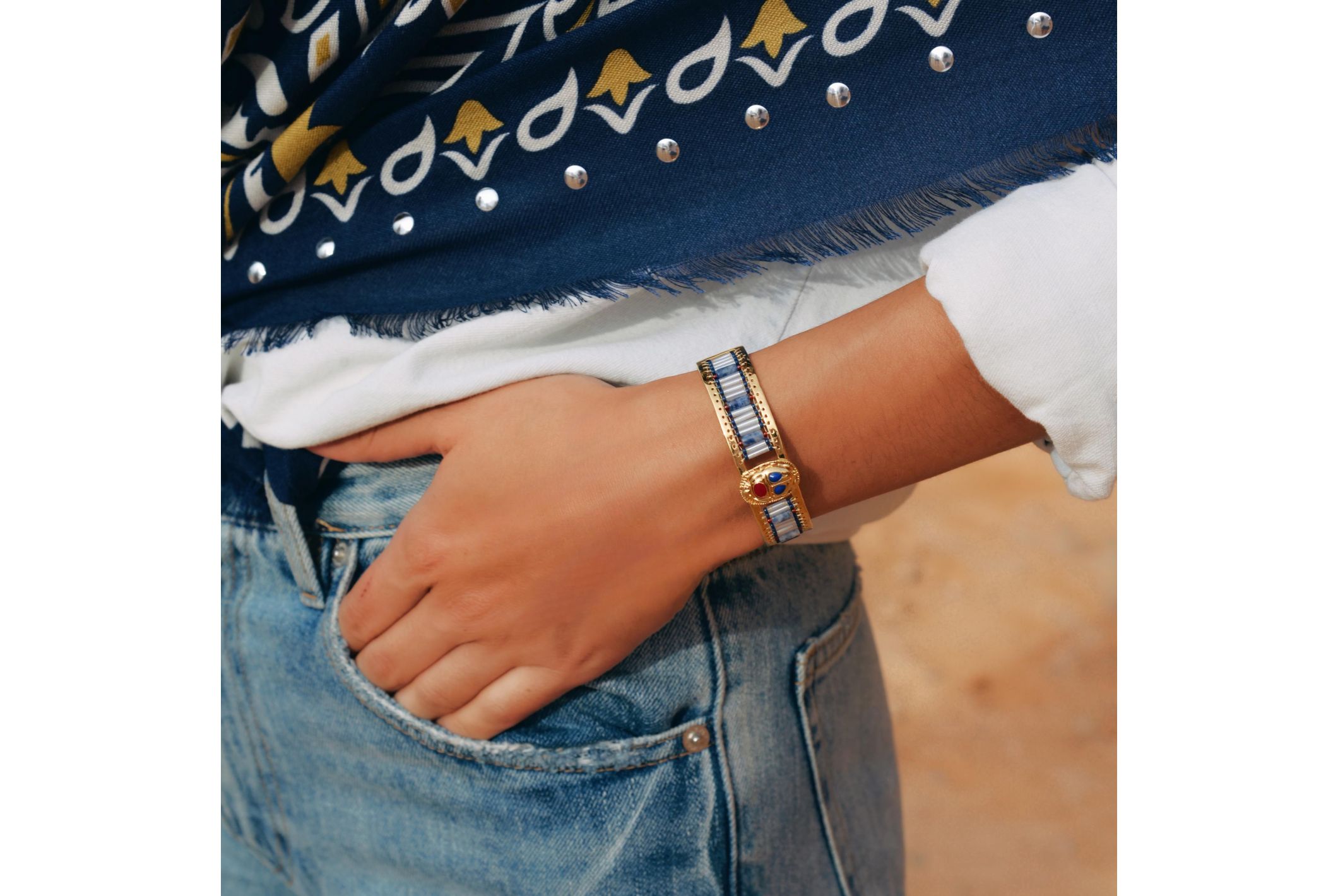 Bracelet Kayanne Indigo