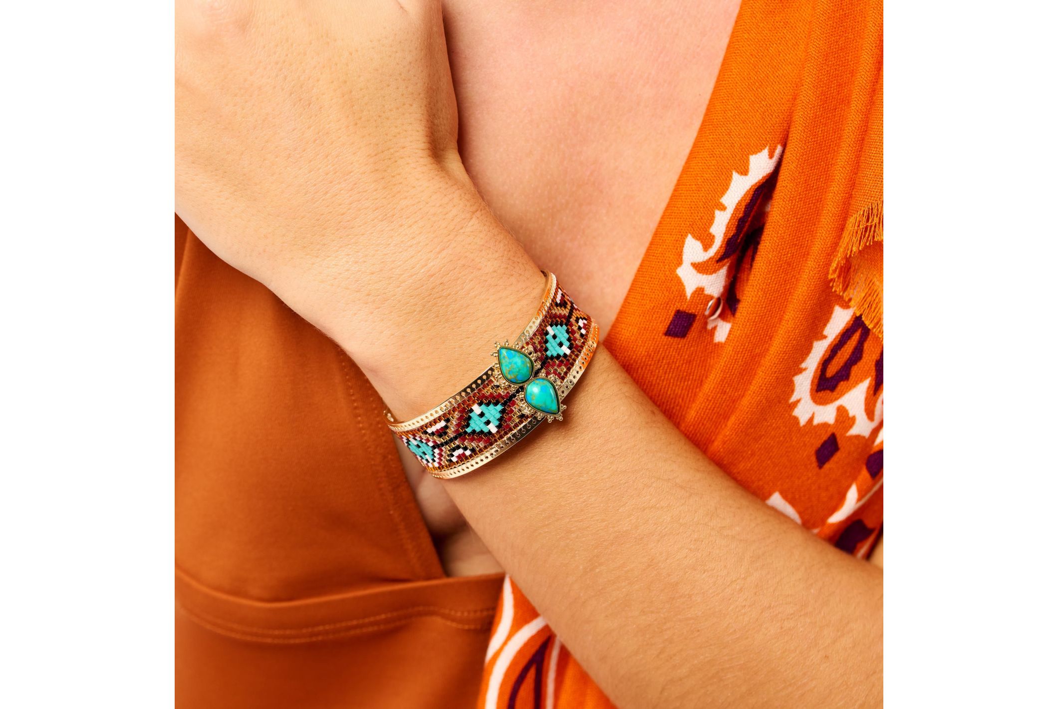 Hipanema Bracelet Frisco Turquoise