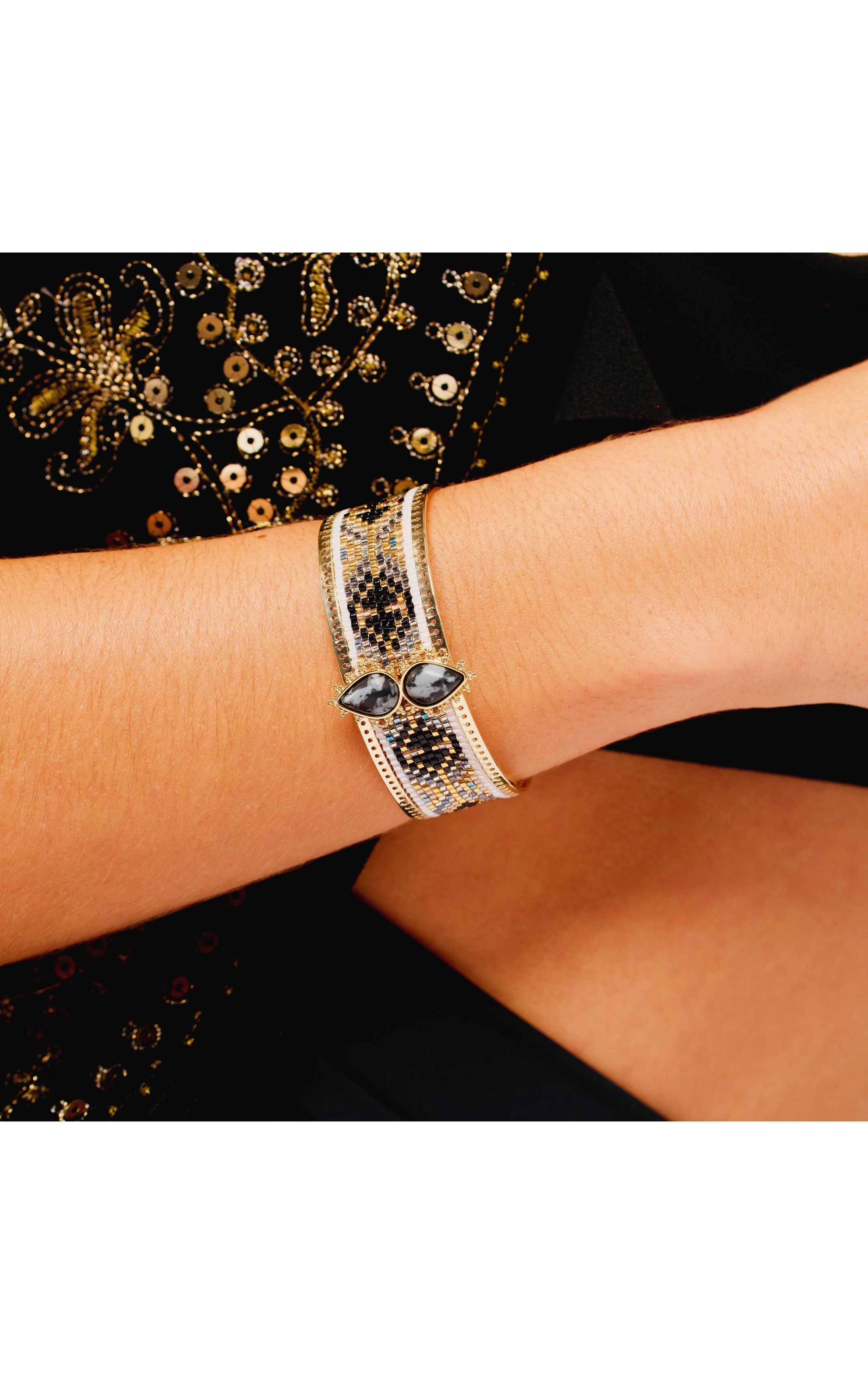 Bracelet Frisco Noir