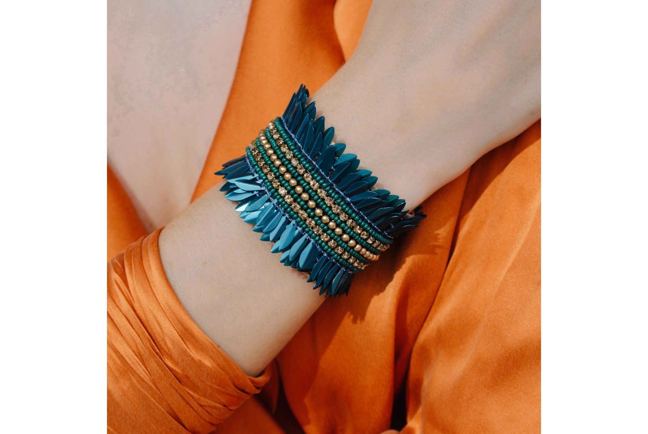 Hipanema Bracelet Benson Emeraude