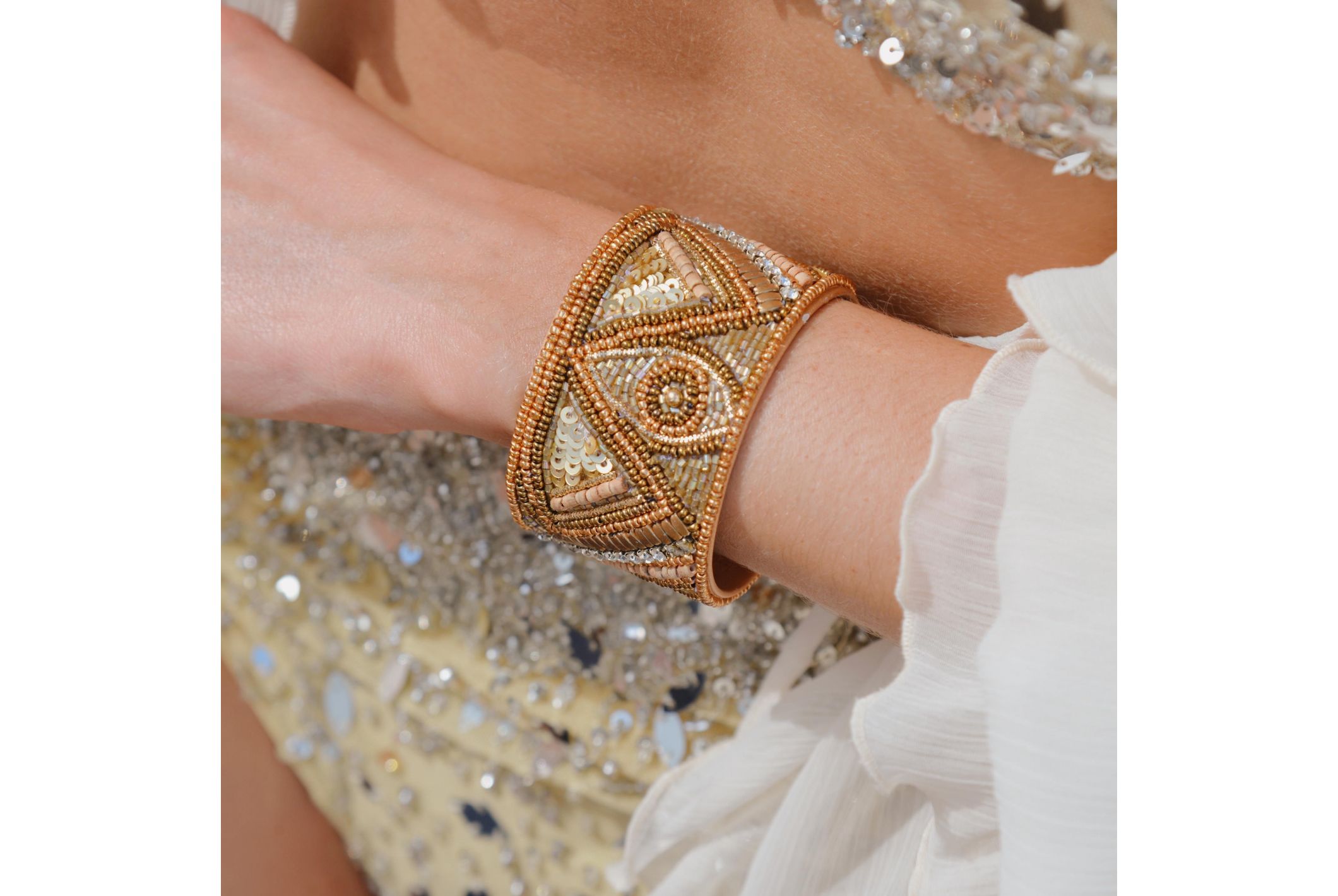 Hipanema Bracelet Rivolta Doré