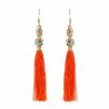 Boucles d'oreilles Selsa Corail
