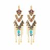 Boucles d'oreilles Nunes Turquoise