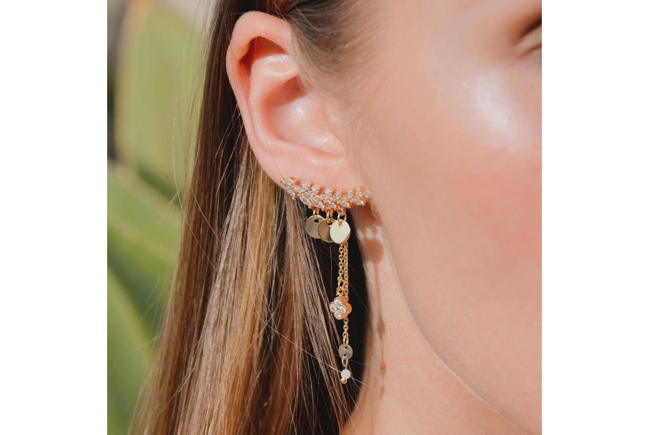 Hipanema Boucles d'oreilles Ornell Doré