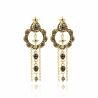 Boucles d'oreilles Adrya Noir