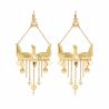 Boucles d'oreilles Menny Blanc
