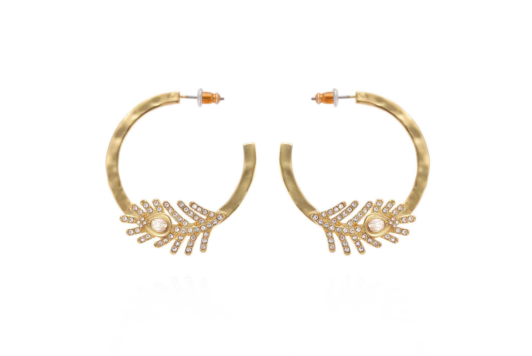 Hipanema Boucles d'oreilles Carmelle Blanc