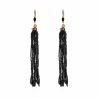 Boucles d'oreilles Kerry Noir