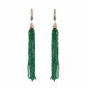 Boucles d'oreilles Kerry Emeraude