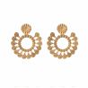 Boucles d'oreilles Fadia Doré