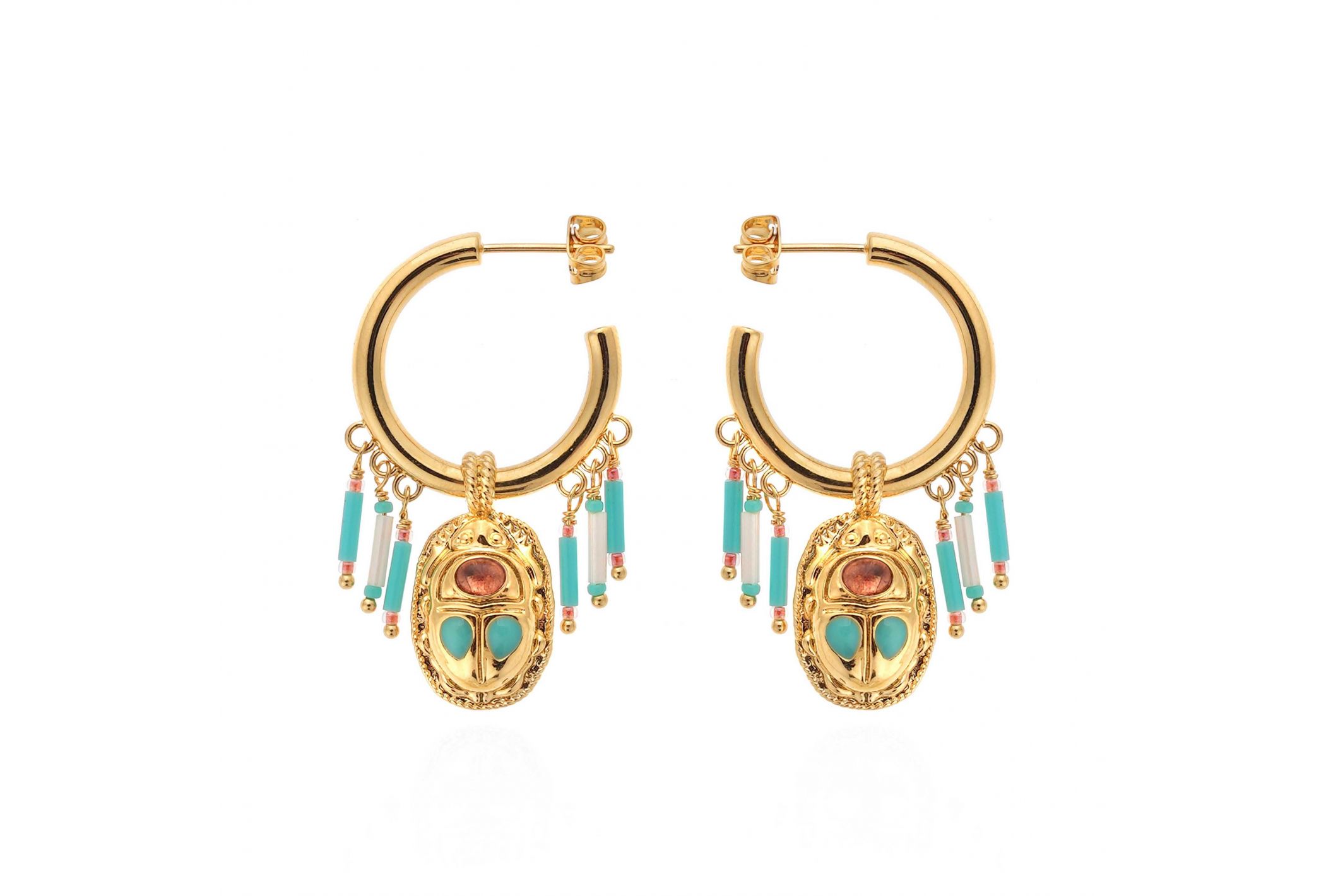 Hipanema Earrings Valdo Turquoise