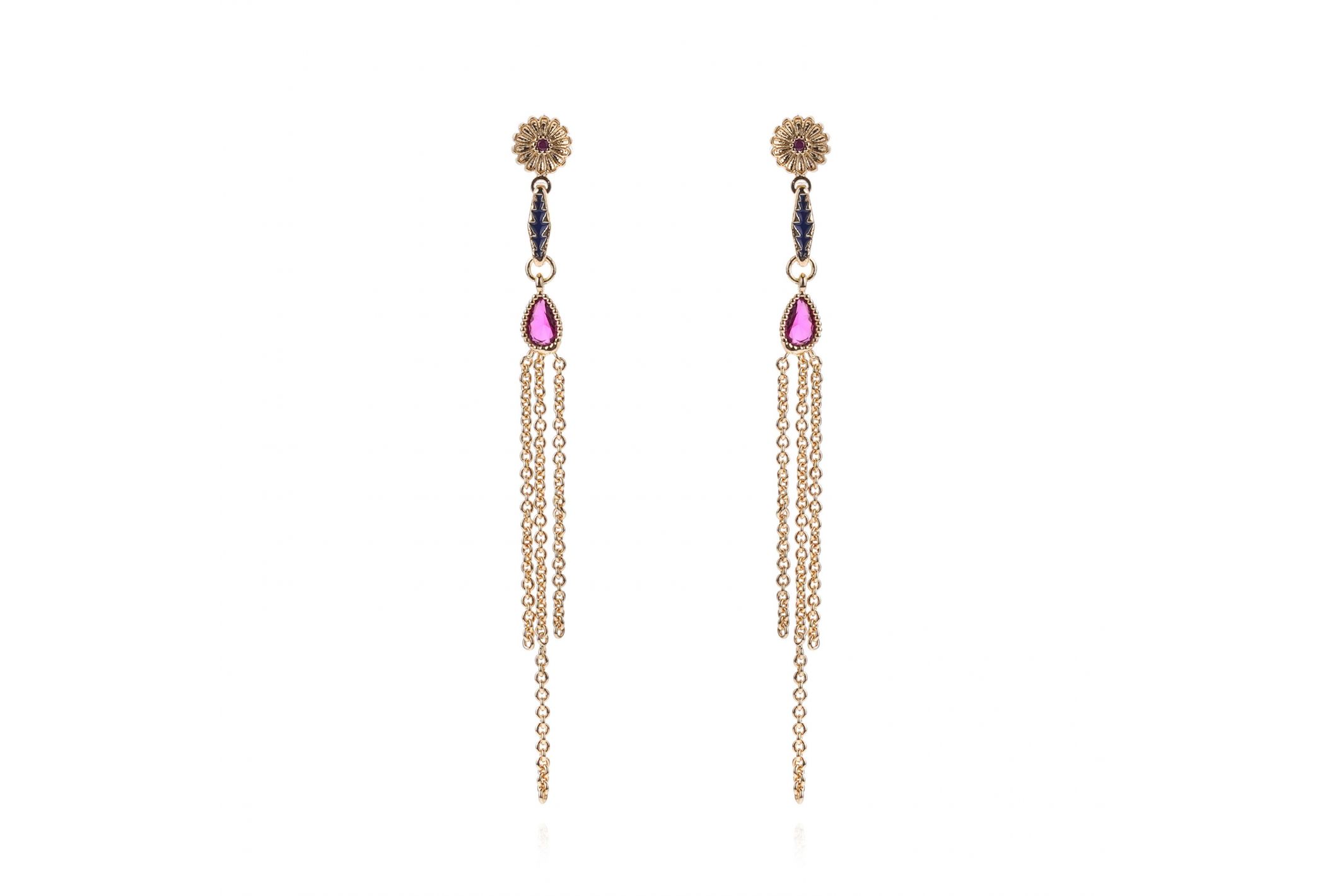 Hipanema Boucles d'oreilles Dorama Doré