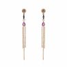 Boucles d'oreilles Dorama Doré