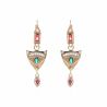 Boucles d'oreilles Lyvie Vert