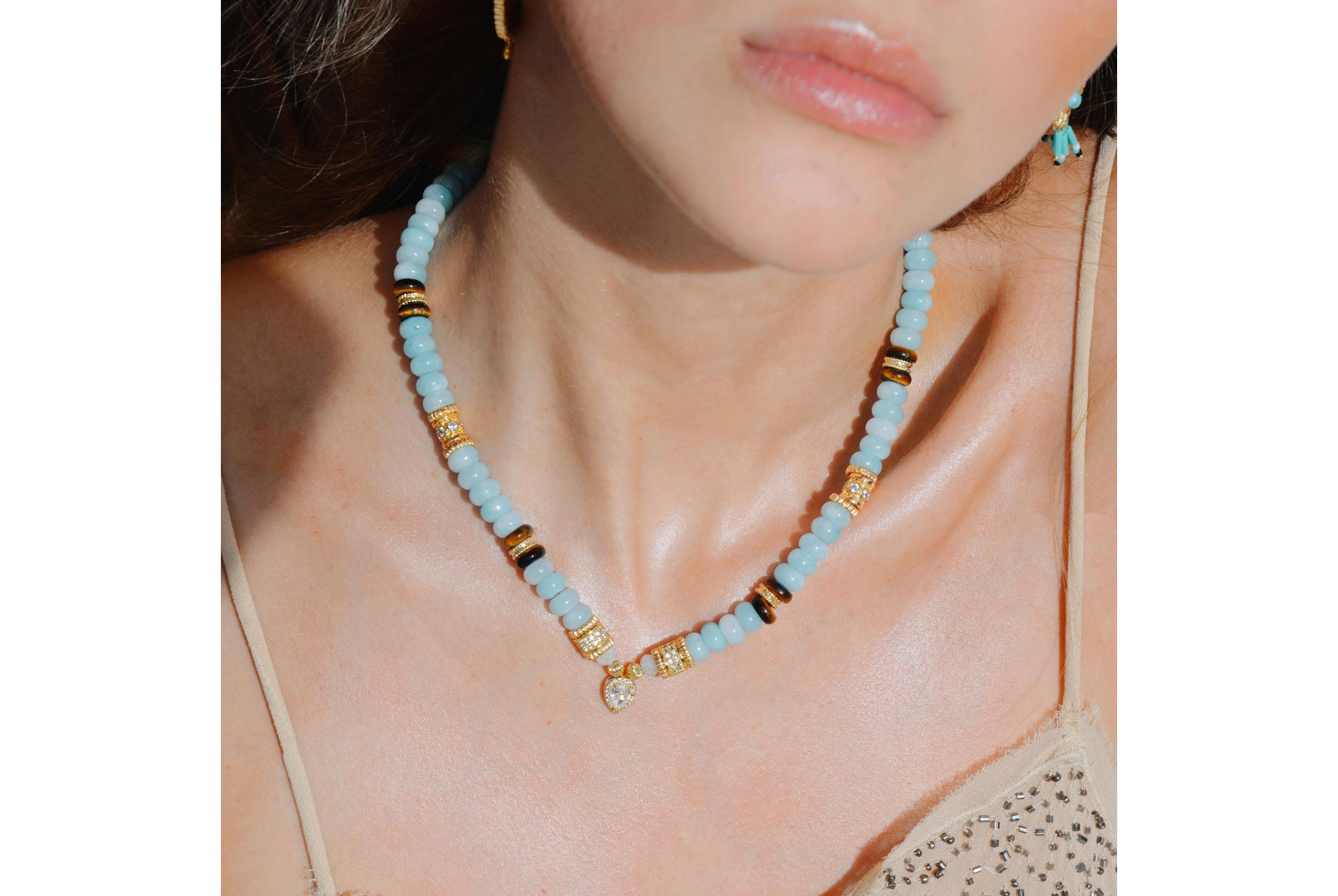 Collier Saida Turquoise