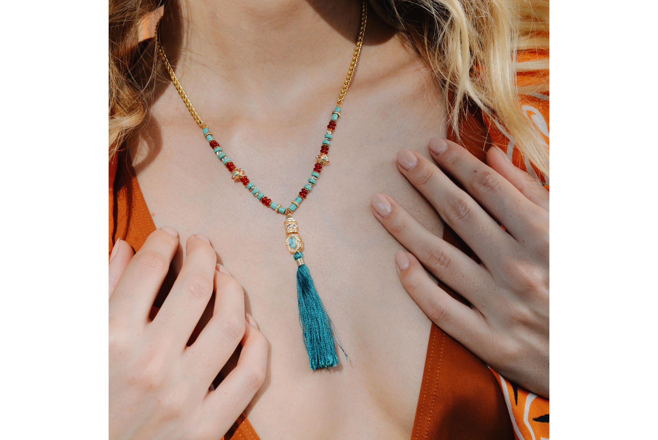 Collier Caliko Turquoise