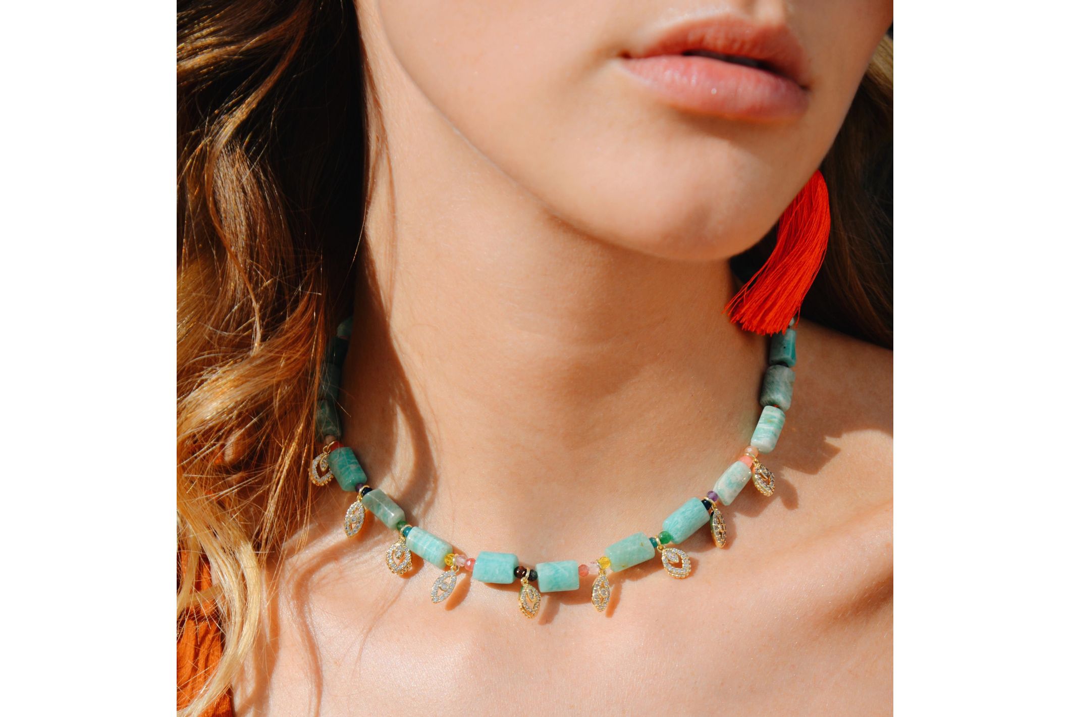 Collier Piad Turquoise