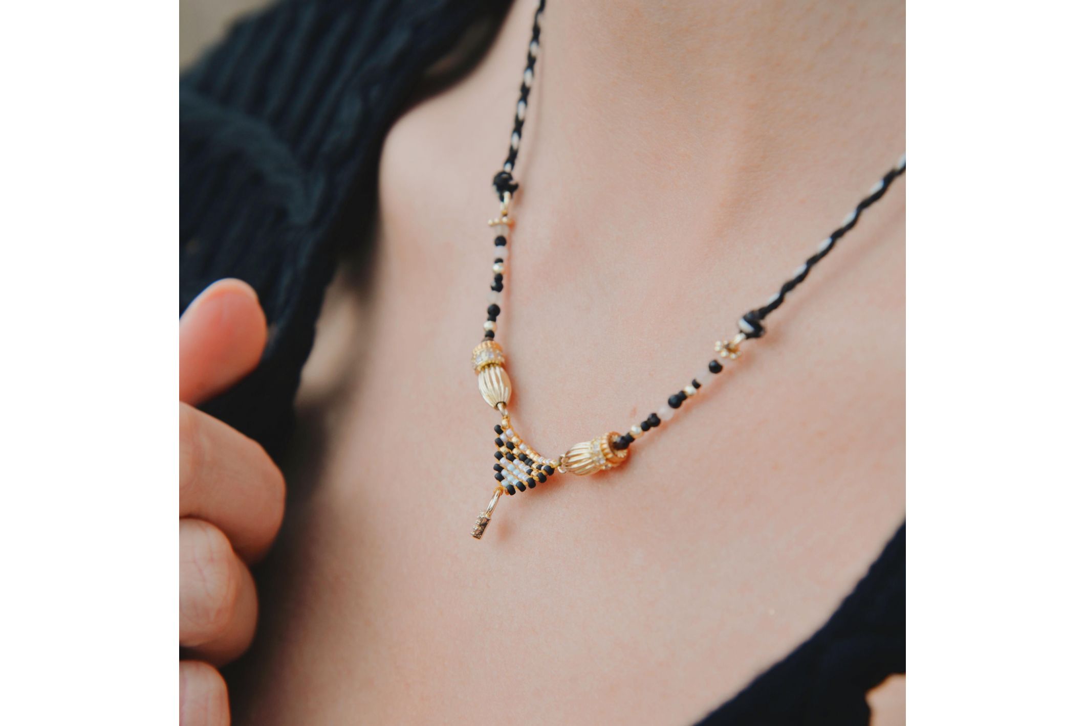 Hipanema Collier Paraiso Noir