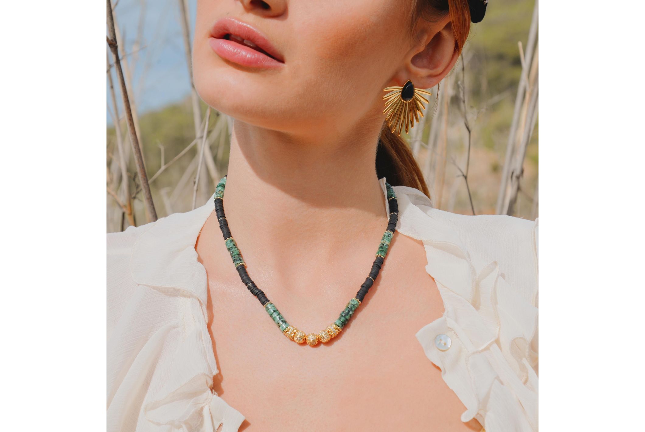 Collier Vinze Noir