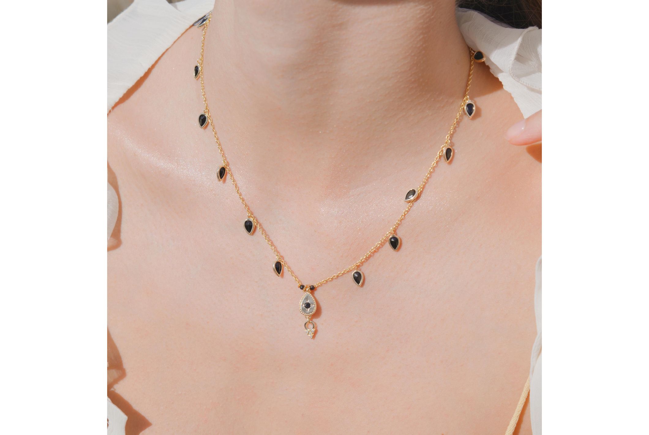 Hipanema Necklace Brandi Black