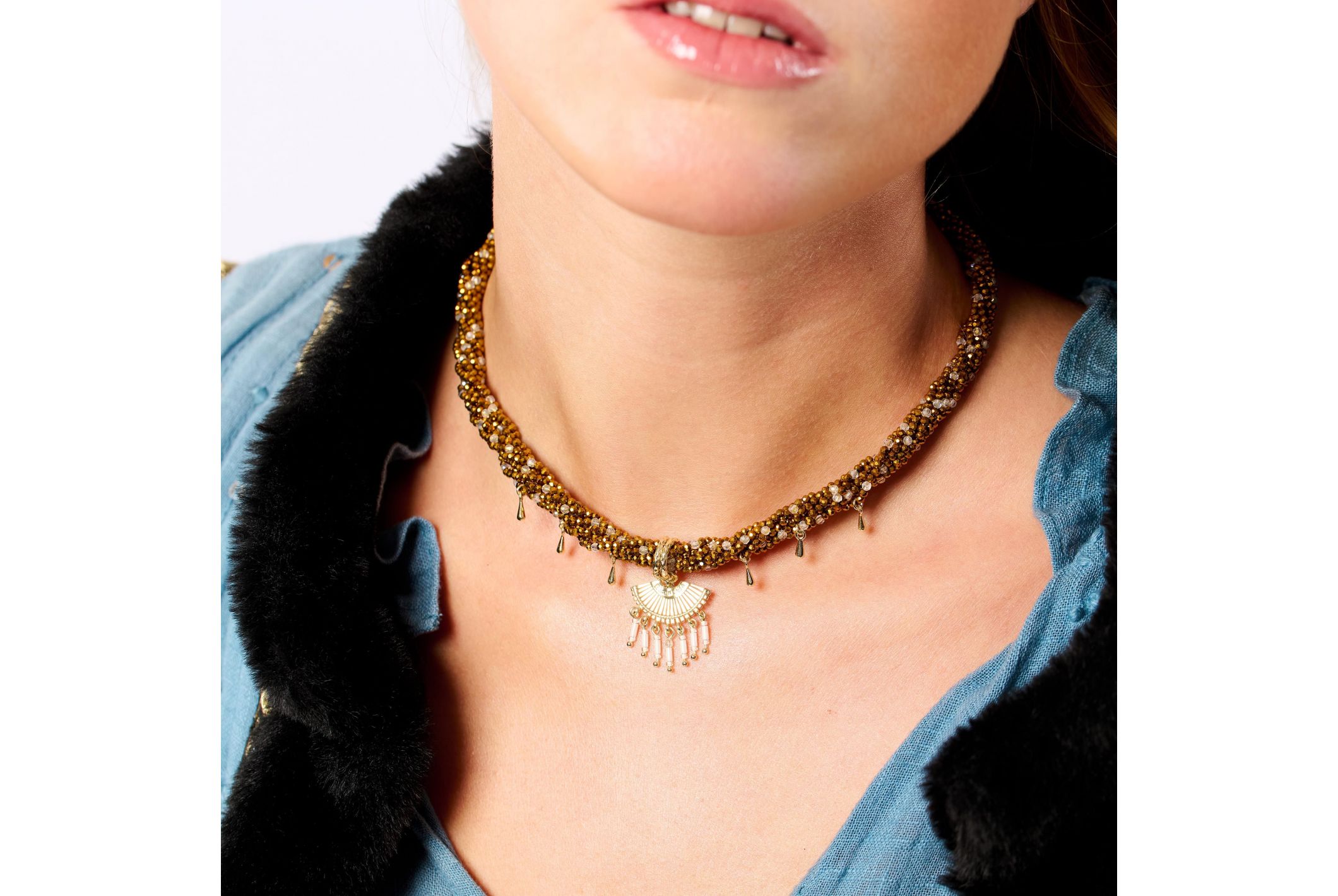 Hipanema Collier Bilkis Doré