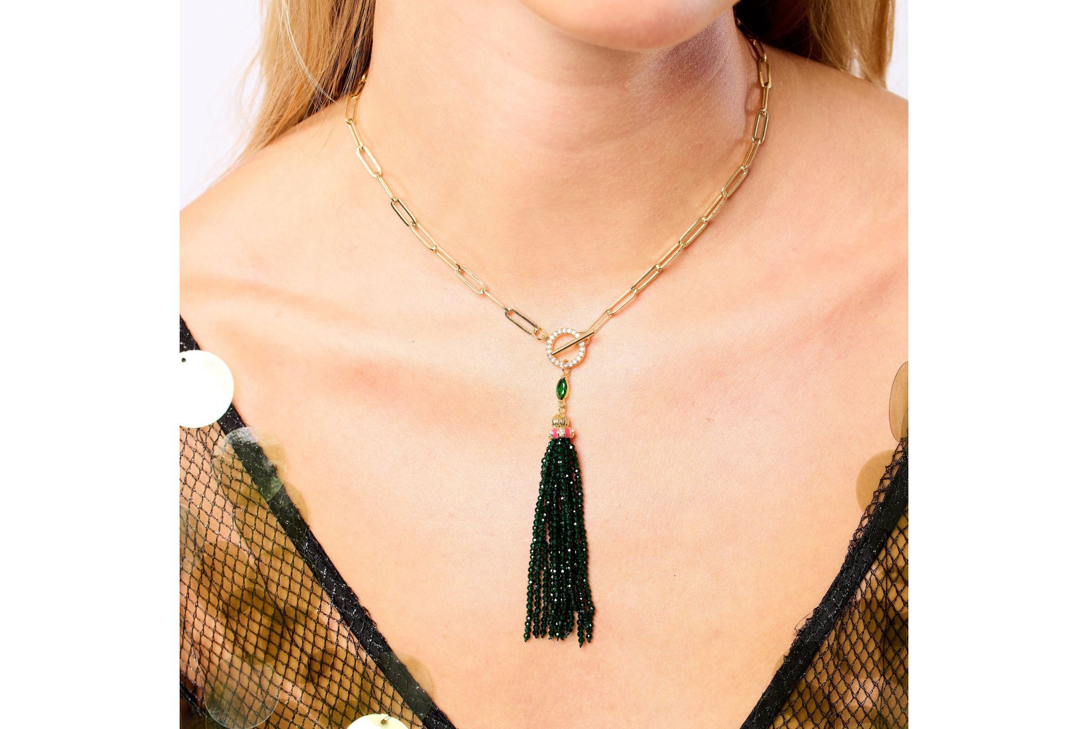 Collier Mila Emeraude