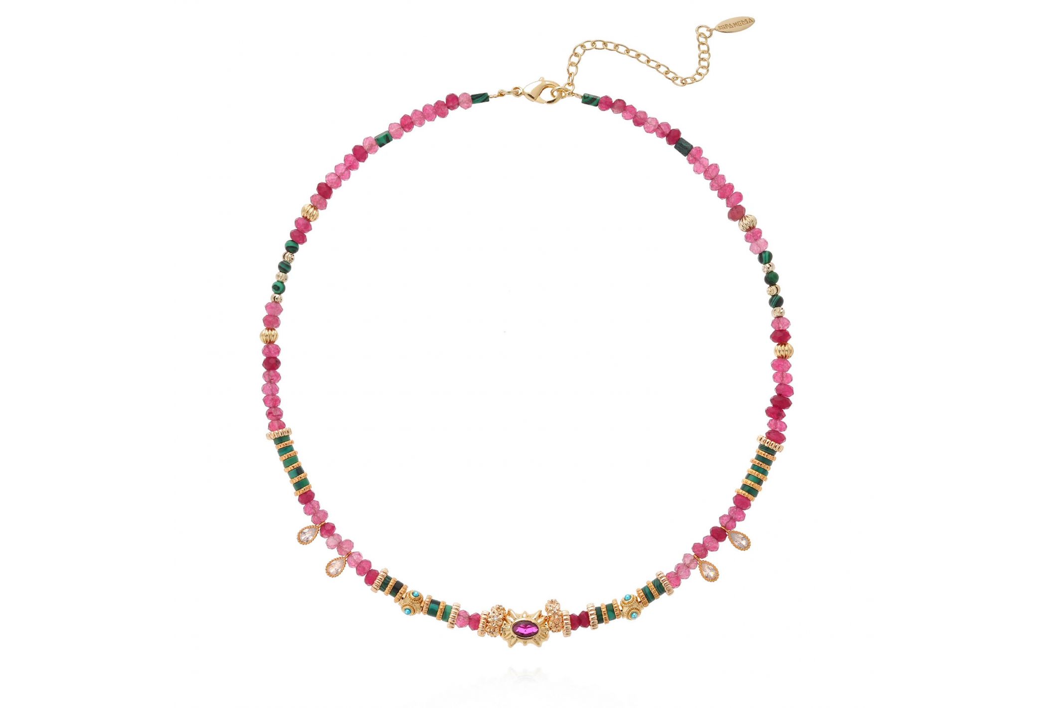Collier Loukoom Rose