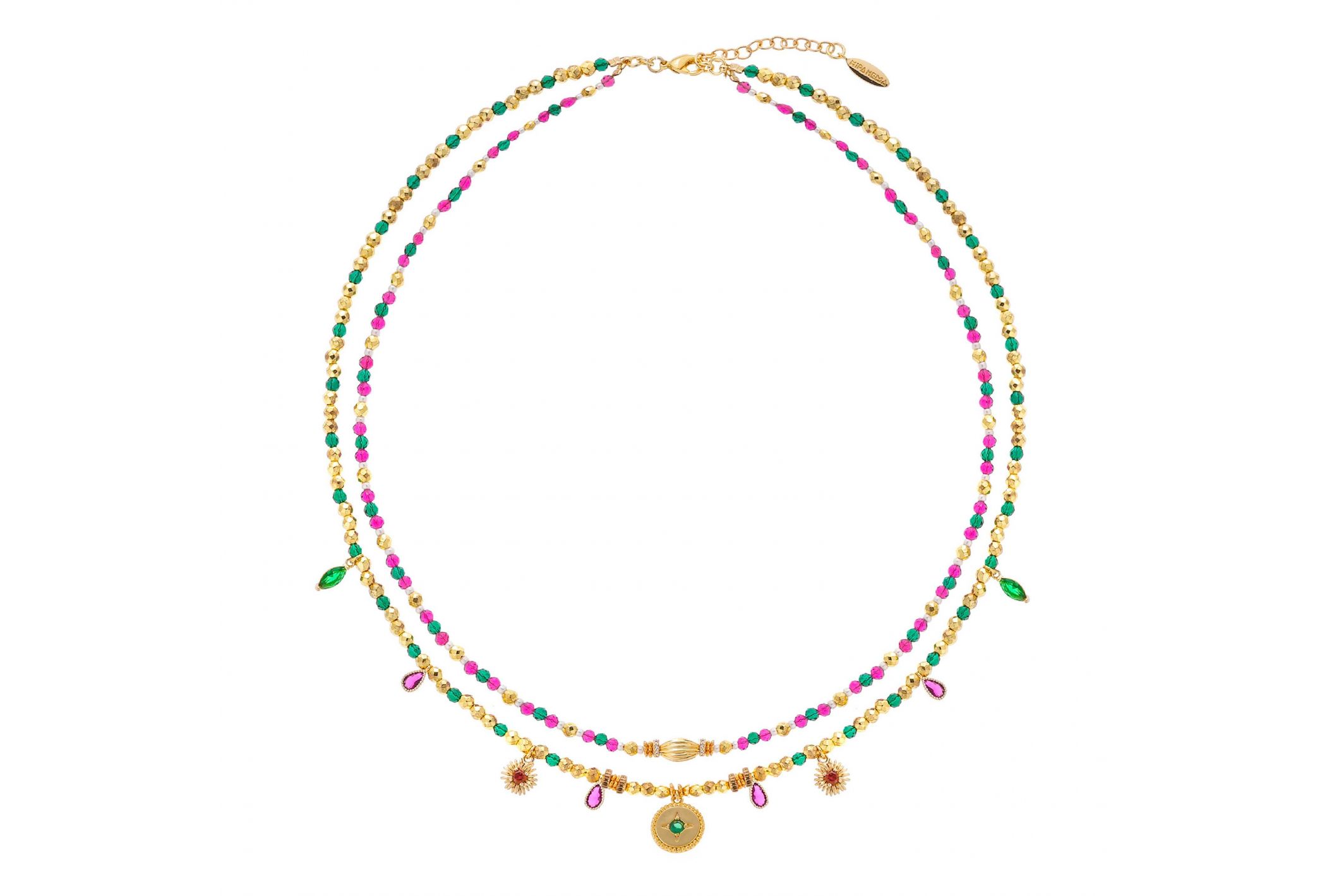 Collier Sherazad Emeraude