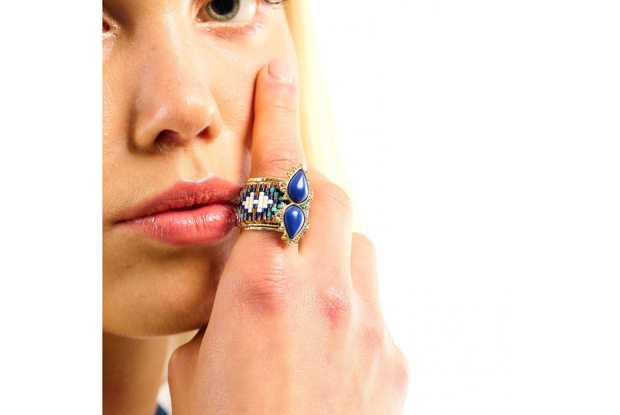 Bague Viva Indigo