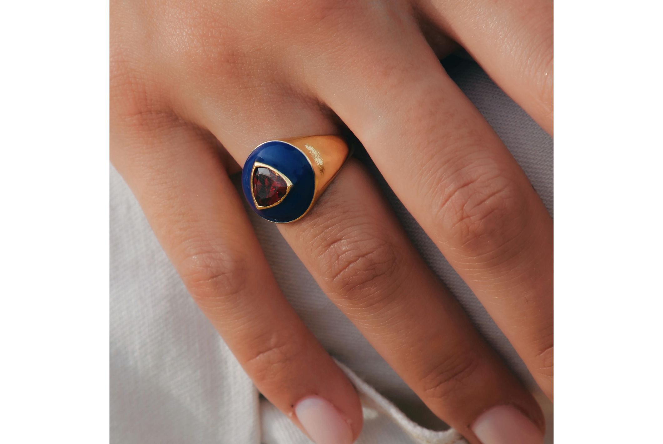 Bague Chana Indigo