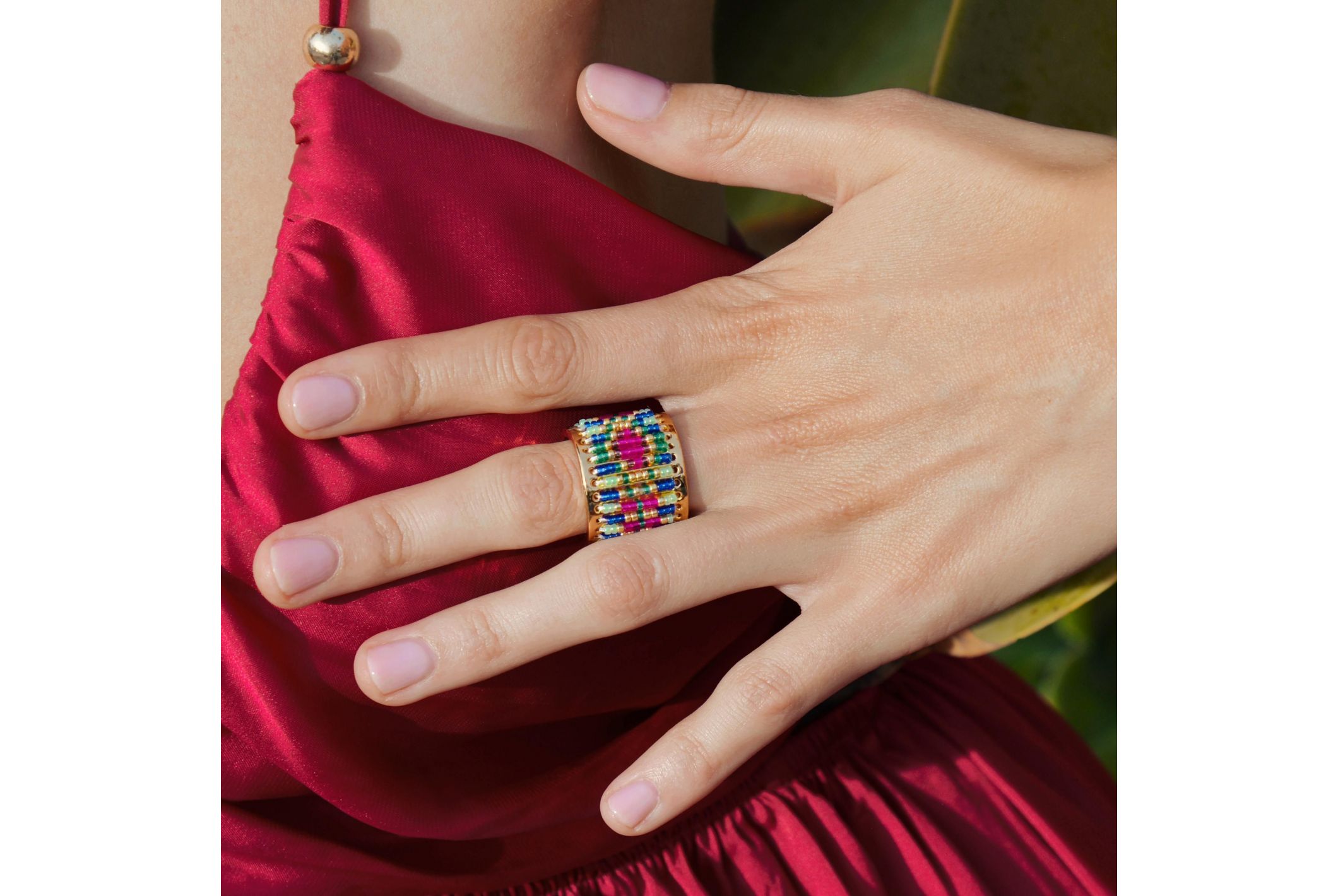 Hipanema Bague Verano Indigo